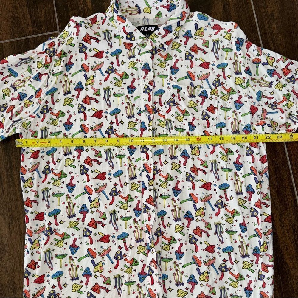A-Lab “Shroomies” Short Sleeve Button Down - Picture 6 of 12